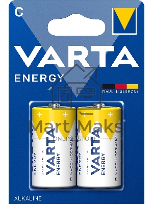 Батарейки VARTA ENERGY C бл. 2