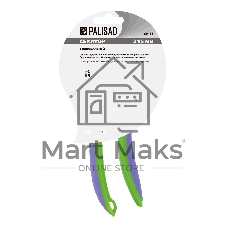 Секатор с наковальней Palisad 215 мм, регулировка захвата, двухкомпонентные рукоятки