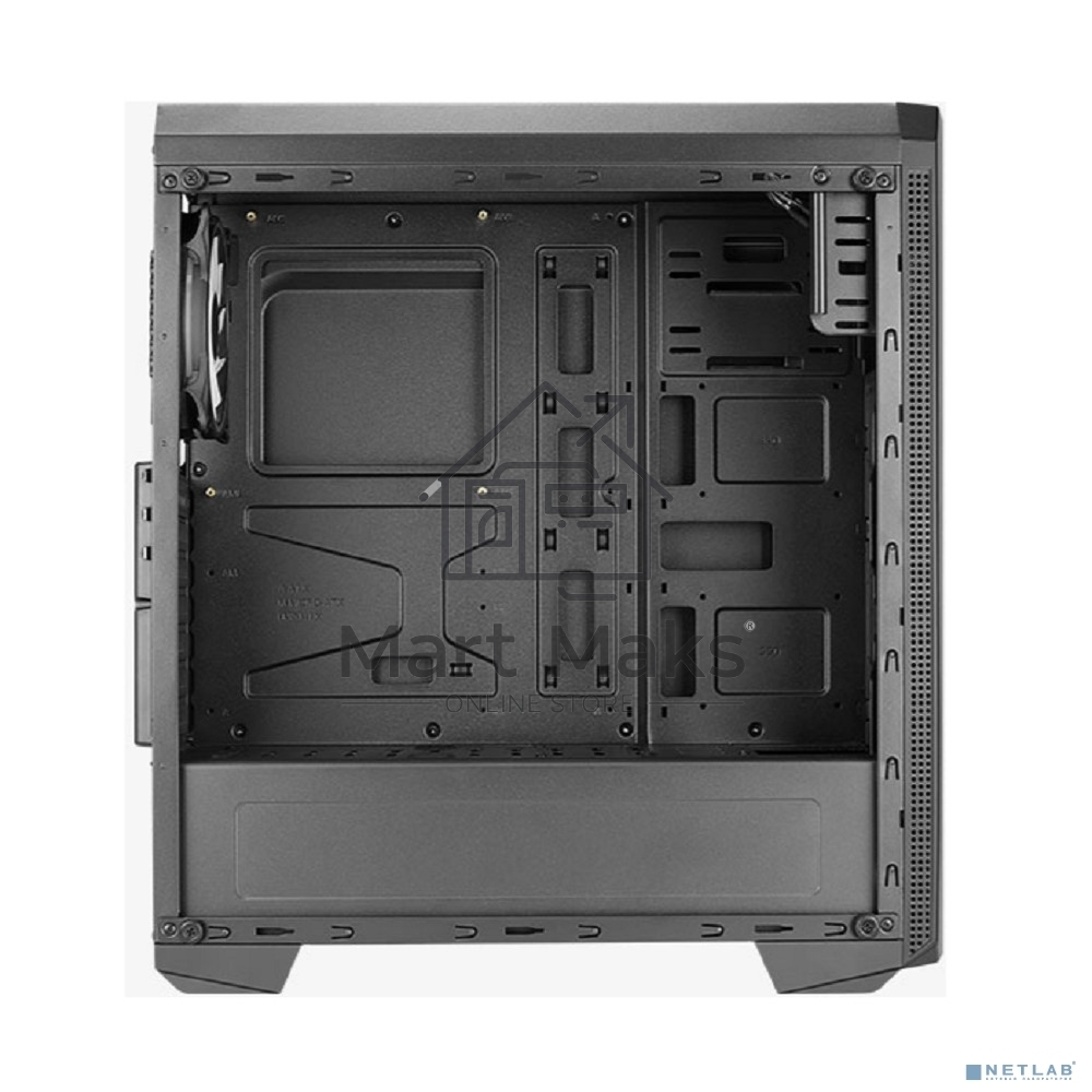 Компьютерный корпус MidiTower Aerocool / Formula GENESIS-G-BK-v2 (ATX, USB3x2, USB2x2, ARGB fan x1, без БП) (4711099473892)
