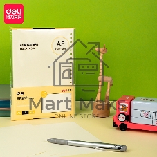 Блокнот Deli NB560-1YELLOW B5 60 л, линейка, желтый