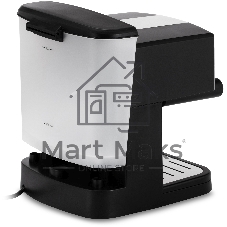 Кофеварка рожковая Vitek VT-1523(MC) черный/серебристый, исп. кофе - молотый, 1.5 л, 850 Вт, 15 Бар.