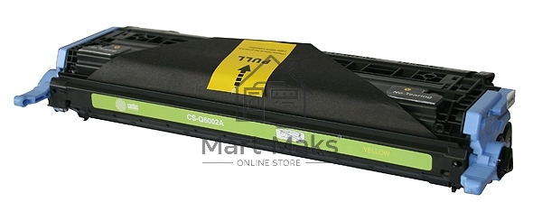 Картридж лазерный Cactus CS-Q6002A желтый (2000 стр.) для HP 1600/2600N/M1015/M1017