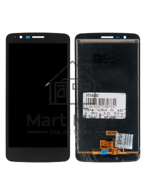 Дисплей в сборе с тачскрином для LG Stylus 3 (M400) черный оригинал