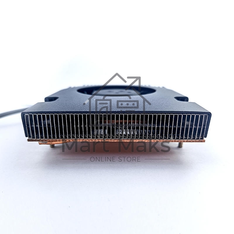 Кулер Foxline D65 черный алюминий+медь 2500rpm 32.6db 4-pin 65w 17мм
