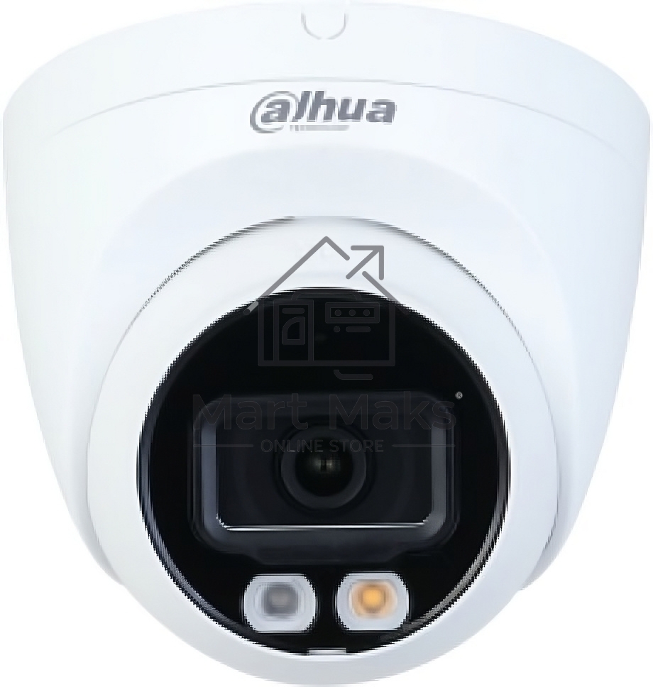 Видеокамера уличная купольная Dahua DH-IPC-HDW2249TP-S-IL-0280B 2Мп 1/2.7” CMOS объектив 2.8мм