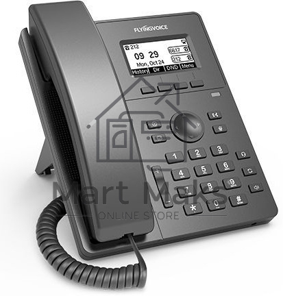 Телефон IP Flyingvoice P10G черный