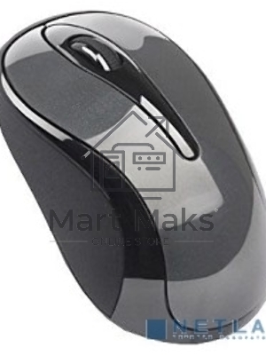 Мышь беспроводная A4Tech G3-280A серый/черный, 1200 dpi, радиоканал, USB, кнопки - 3