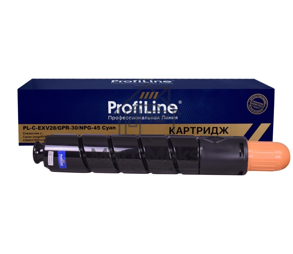 Картридж лазерный ProfiLine PL-C-EXV28/GPR-30/NPG-45 для принтеров Canon imageRUNNER Advance C5045/C5051/C5250/C5255 Голубой 38000 копий