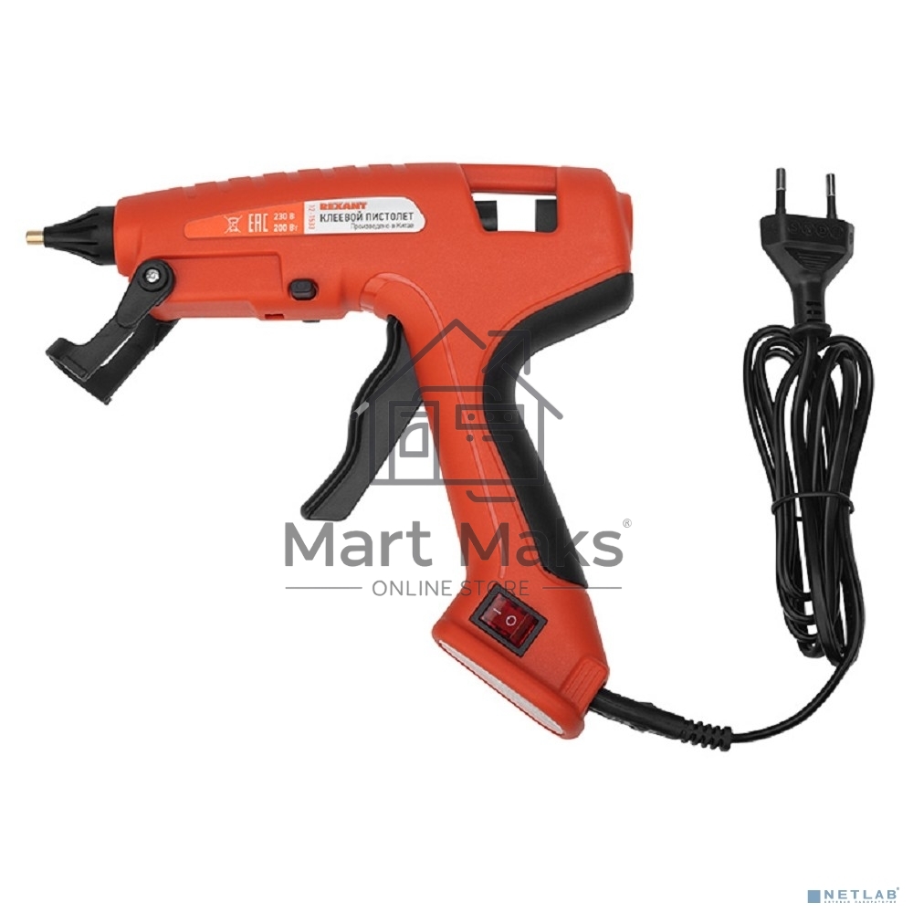 Клеевой пистолет Rexant, 200 Вт, Ø11 мм, 