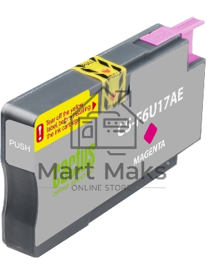 Картридж струйный Cactus CS-F6U17AE (953XL) пурпурный (26 мл) для HP OJ Pro 7740/8210/8218/8710/8715