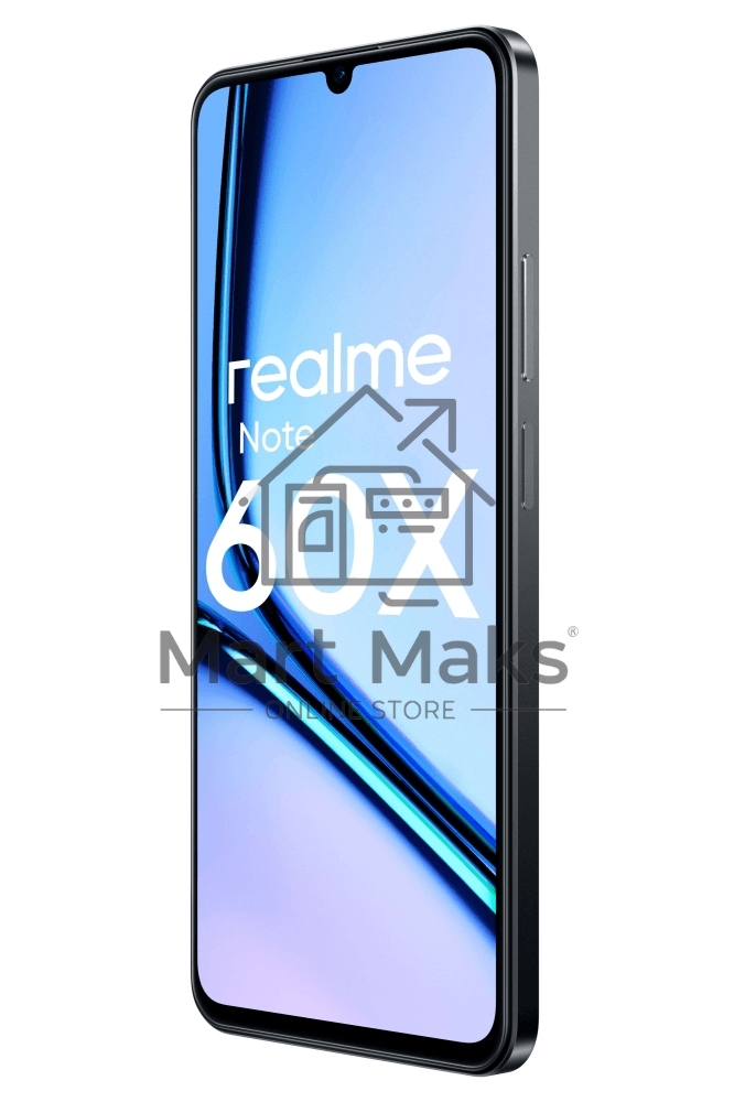 Смартфон Realme Note 60х, 3/64Gb, черный