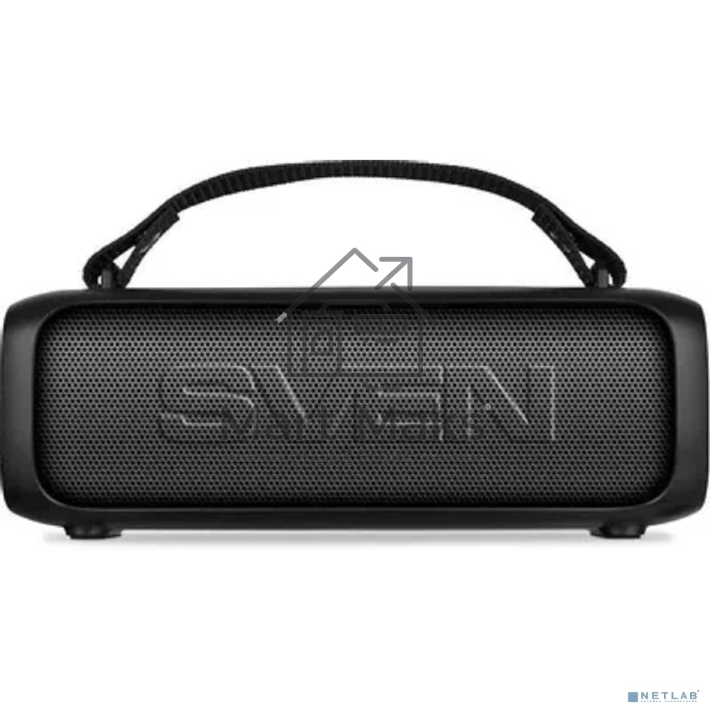 Портативная колонка Sven PS-235 черный 12W 2.0 BT 3600mAh (SV-022075)