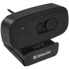 Веб-камера Defender G-lens 2788 UHD 3840x2160, 30 кадр/с, USB, шторка приватности, крепление на мониторе