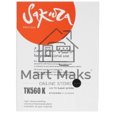 Картридж Sakura TK560K для Kyocera Mita FS-C5300DN/FS-C5350DN, ECOSYS 6030cdn, черный, 12 000 к.