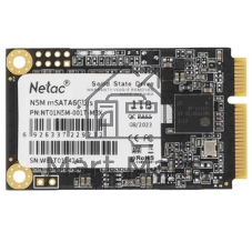 Накопитель SSD Netac N5M, 1000Gb, mSATA, R/W 560/520