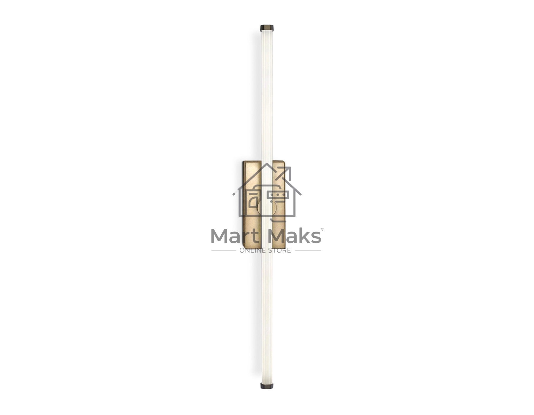 Настенный светодиодный светильник Ambrella light FL6113 CF кофе 9W 3000K-6400K 410*45*080