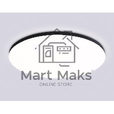 Умный светодиодный светильник FZ2005 BK черный IP54 25W 3000K-6500K+RGB Wi-Fi Алиса/Tuya/Smart Home/Alexa D370*55 (ПДУ ИК)
