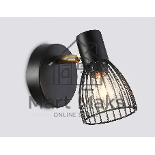 Светильник Ambrella light TR8659 BK/GD черный/золото E14 max 60W 160*100*145