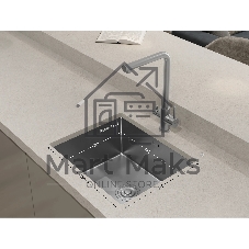 Кухонная мойка GRANFEST METAL 5344 нержавеющая сталь 1 чаша 480*390*205, монтаж: универсальный, материал: нержавеющая сталь, нержавеющая сталь