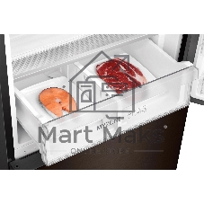 Холодильник Haier C4F740CDBGU1 графитовый двухкамерный 286/115л морозилка снизу, No Frost