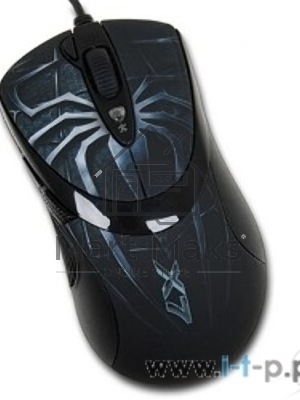 Мышь проводная A4Tech XL-747H синий, 3600 dpi, USB, кнопки - 7