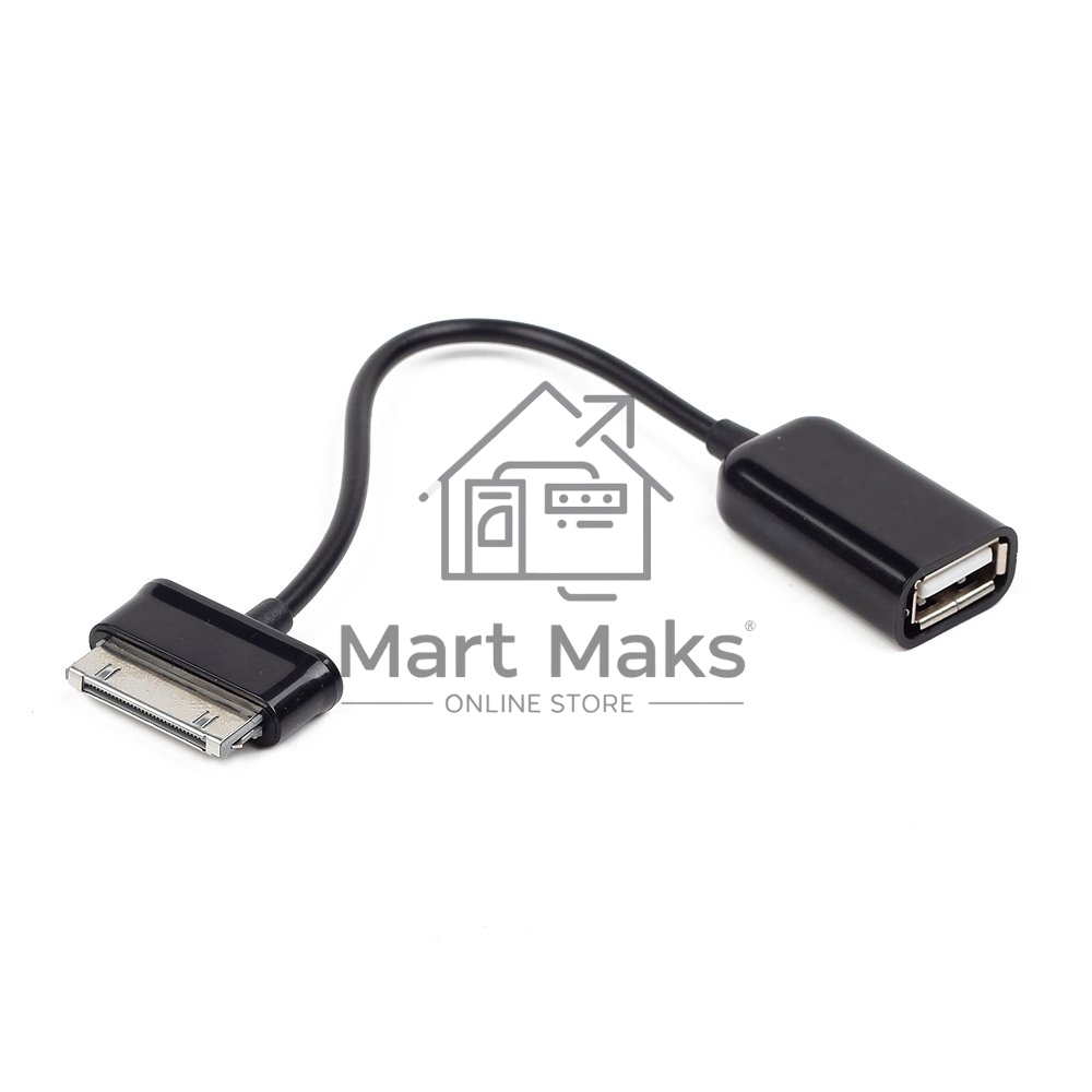 Кабель Gembird/Cablexpert A-OTG-AF30P-001 Кабель USB 2.0 OTG, USBAF/BM30pin, для планшетов Samsung, 0.15м, пакет