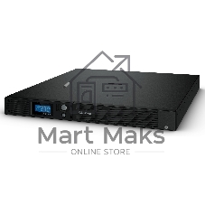 Источник бесперебойного питания CyberPower PR1000ELCDRT1U/1000 ВА/800 Вт/USB/RS-232/EPO/SNMPslot/6 x IEC 320 C13 (компьютерная)