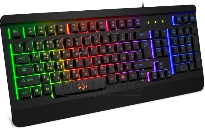 Игровая клавиатура SVEN KB-G9450 (104кл., мет. корпус, 12 Fn функций, подсветка)