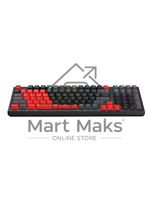 Клавиатура проводная A4Tech Bloody S98 (SPORTS RED) USB красный/черный