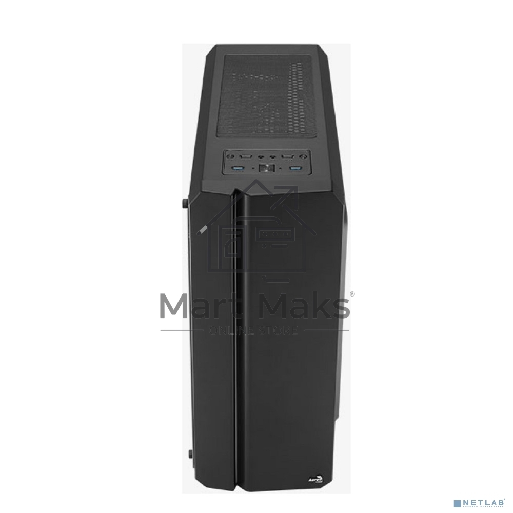 Компьютерный корпус MidiTower Aerocool / Formula GENESIS-G-BK-v2 (ATX, USB3x2, USB2x2, ARGB fan x1, без БП) (4711099473892)