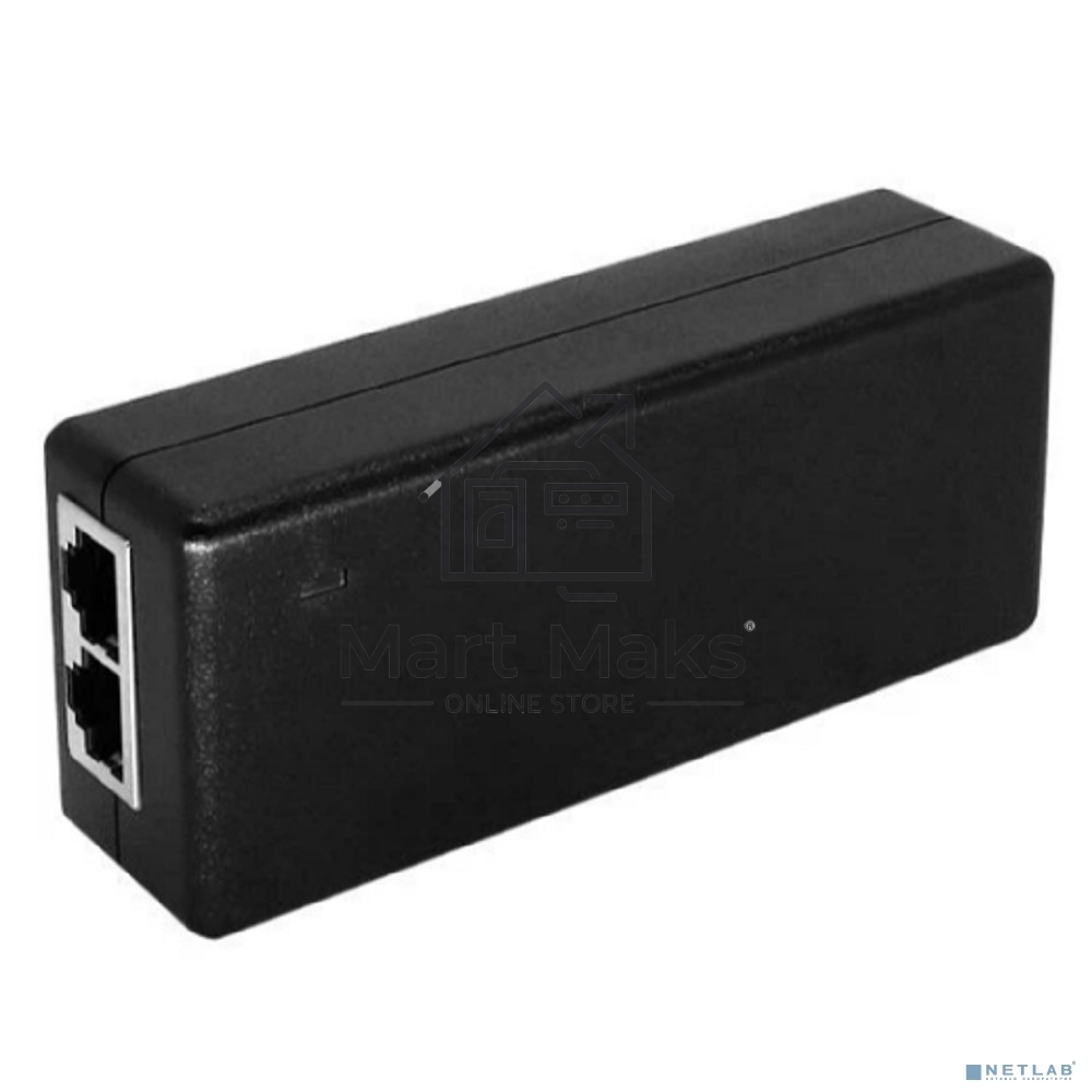 Инжектор PoE Digma DNP30W48GTXP 10/100/1000BASE-T 30Вт 100-240В(АС)