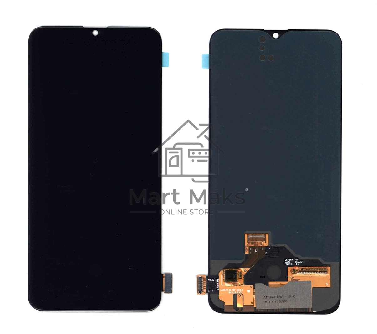 Дисплей для Realme XT / X2 OLED черный