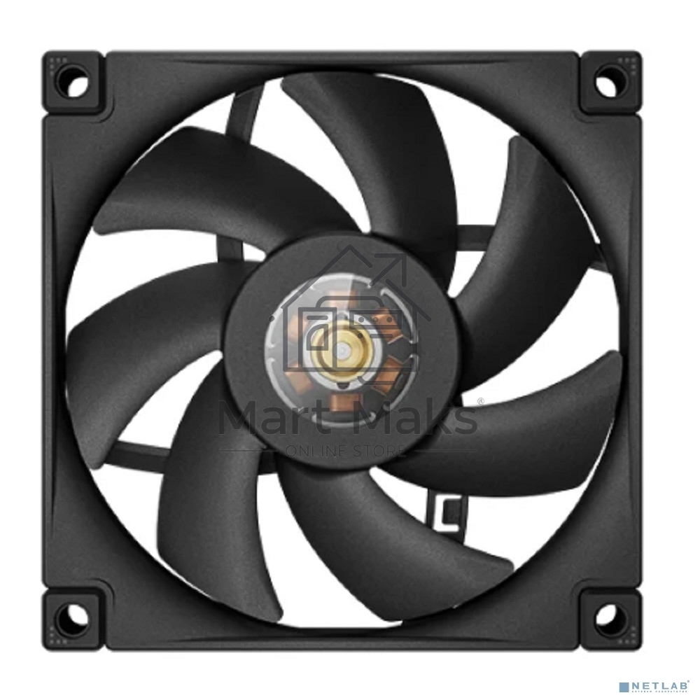 Вентилятор для корпуса DEEPCOOL FT9 SLIM черный, 92 мм, 2950 об/мин, 23.2 дБ, 4 pin
