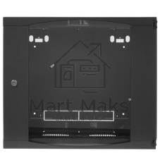 Шкаф настенный Lanmaster Next TWT-CBWNG-9U-6X6-BK 9U 550x600мм пер.дв.стекл съемные бок.пан. 60кг черный