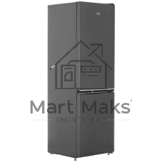 Холодильник Beko B1RCNK272G серый, двухкамерный 163/76л морозилка снизу, No Frost