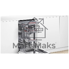 Встраиваемая посудомоечная машина Bosch SPV4HMX14Q, 45 см, 10 комплектов, электронное управление, дисплей, энергоэффективность А+, уровень шума 46 дБ, цвет белый