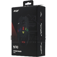 Мышь беспроводная Acer Nitro OMR305 черный, 3200 dpi, радиоканал, Bluetooth, USB, кнопки - 8