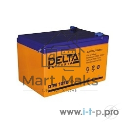 Батарея Delta DTM 1212 (12V, 12Ah)