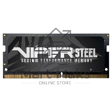 Оперативная память Patriot Viper Steel, DDR4, 8Gb (1x8Gb), 2400MHz, CL15, SO-DIMM
