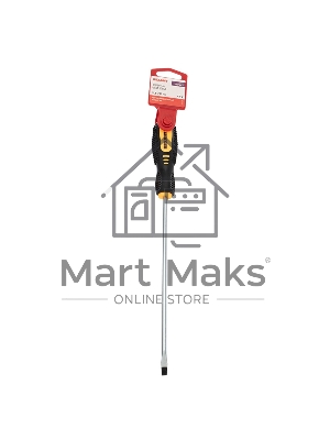 Отвертка шлицевая SL 5х200 мм, двухкомпонентная рукоятка Rexant