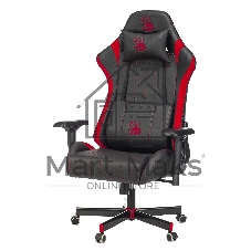 Кресло игровое A4Tech Bloody GC-990 черный/красный искусственная кожа крестовина металл