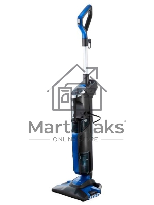 Вертикальный паровой пылесос Kitfort KT-555, 1800Вт, черный/фиолетовый