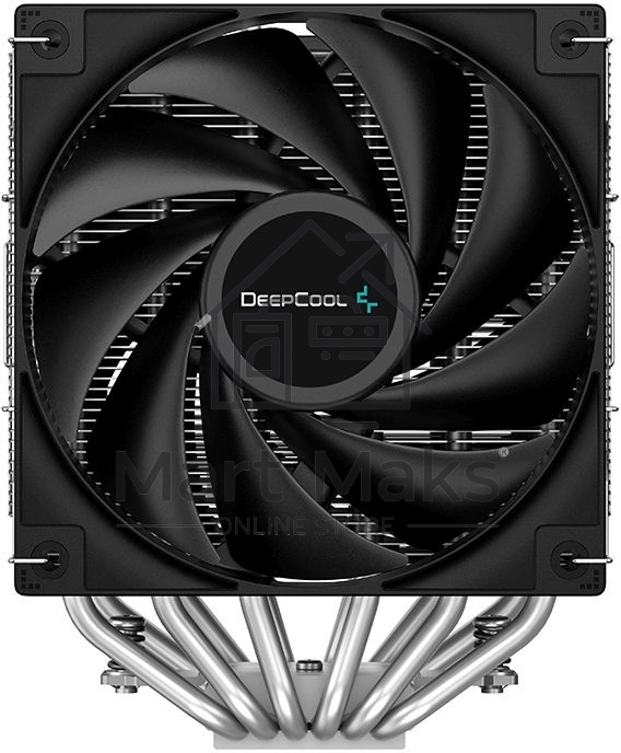 Кулер Deepcool AG620 R-AG620-BKNNMN-G-1 серебристый/черный 120мм алюминий+медь 1850rpm 29.4db 260W 157мм