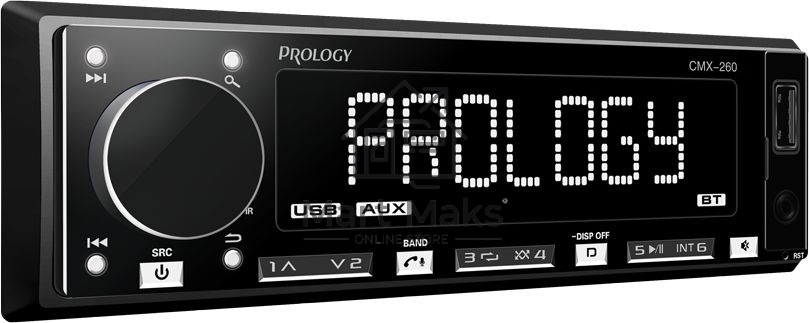 Автомагнитола Prology CMX-260 1DIN 4x55Вт