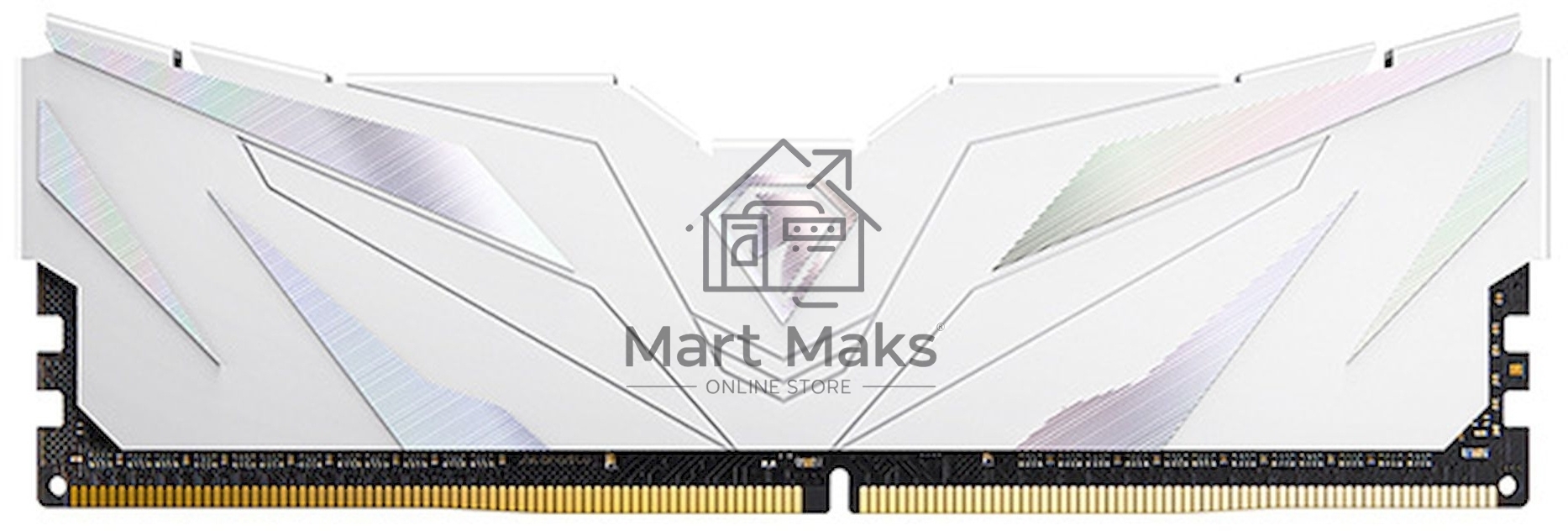 Оперативная память NETAC, DDR4, 16GB (2x8GB), 3600MHz, CL18, DIMM, с радиатором, белый