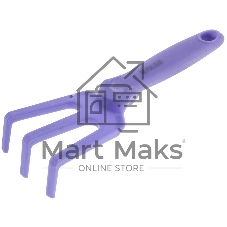 Рыхлитель Palisad 3-зубый, 75х250 мм, пластиковый, гелевая рукоятка, NYLON SOFT