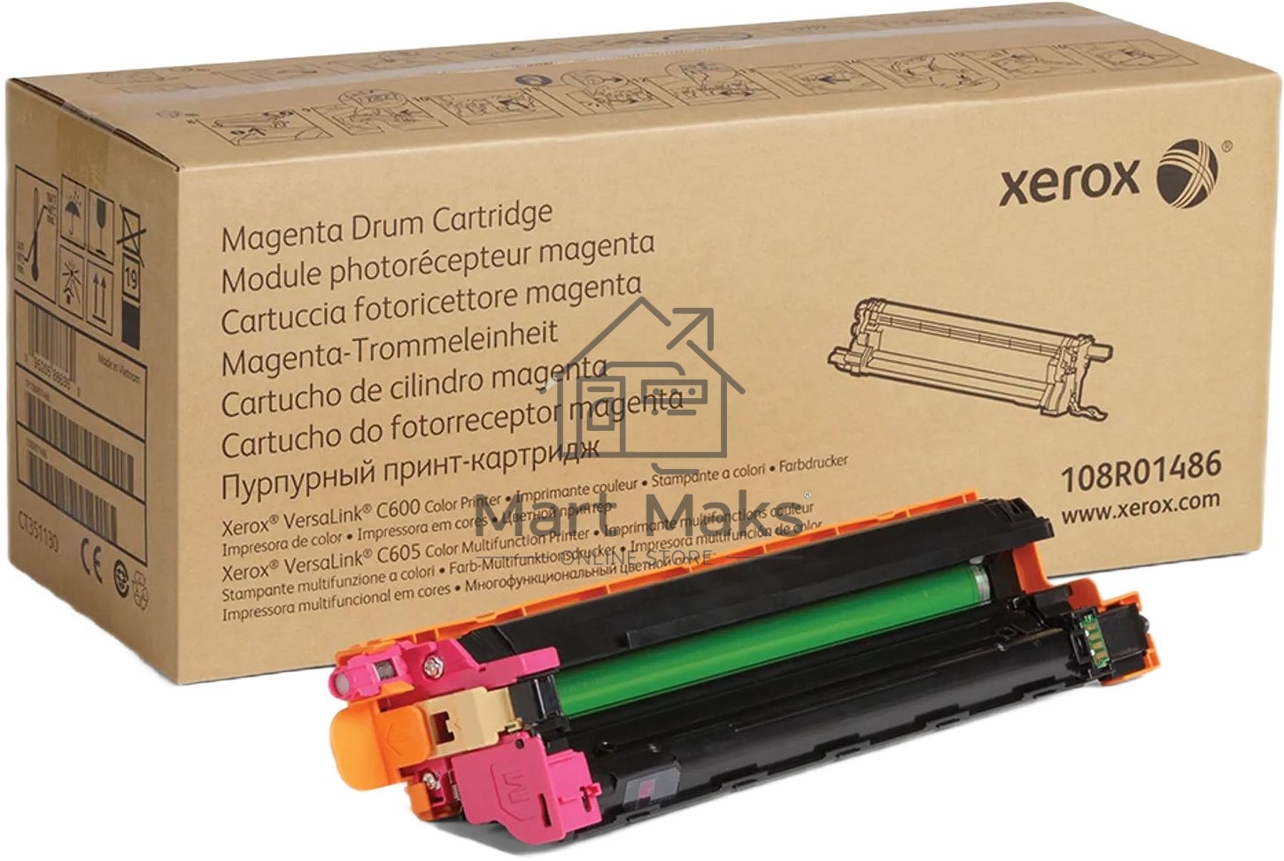 Блок фотобарабана Xerox 108R01486 для Xerox VersaLink C600DN C600, C600N