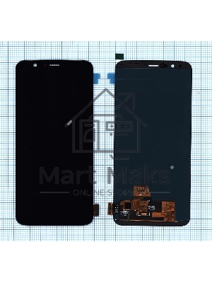 Дисплей для OnePlus 5T (OLED) черный