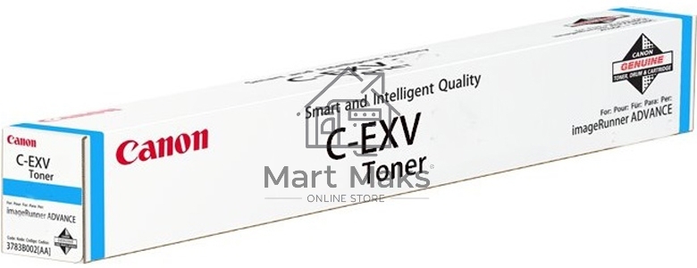 Картридж лазерный C-EXV 51 голубой (60 000 стр.) для Canon imageRUNNER ADVANCE C5535, C5535i, C5540i, C5550i, C5560i