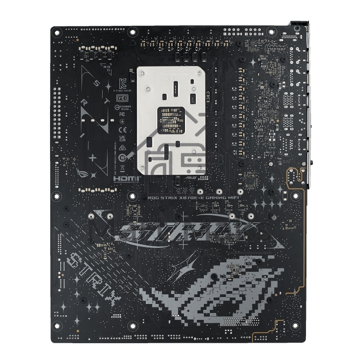 Материнская плата ASUS ROG STRIX X870E-E GAMING WIFI, AM5, AMD X870E, 4xDDR5, 4xSATA, 5xM.2, 1xPCI-E 5.0 x16, 1xPCI-E 4.0 x4, 1xHDMI, 1xUSB-C 3.2 Gen 2, 1xUSB-C 3.2 Gen 2x2, 2xUSB-C 4.0, 1x 5Gb LAN, 9xUSB-A 3.2 Gen 2, 2x3.5 мм, TOSLINK, 1xWi-Fi 7, ATX